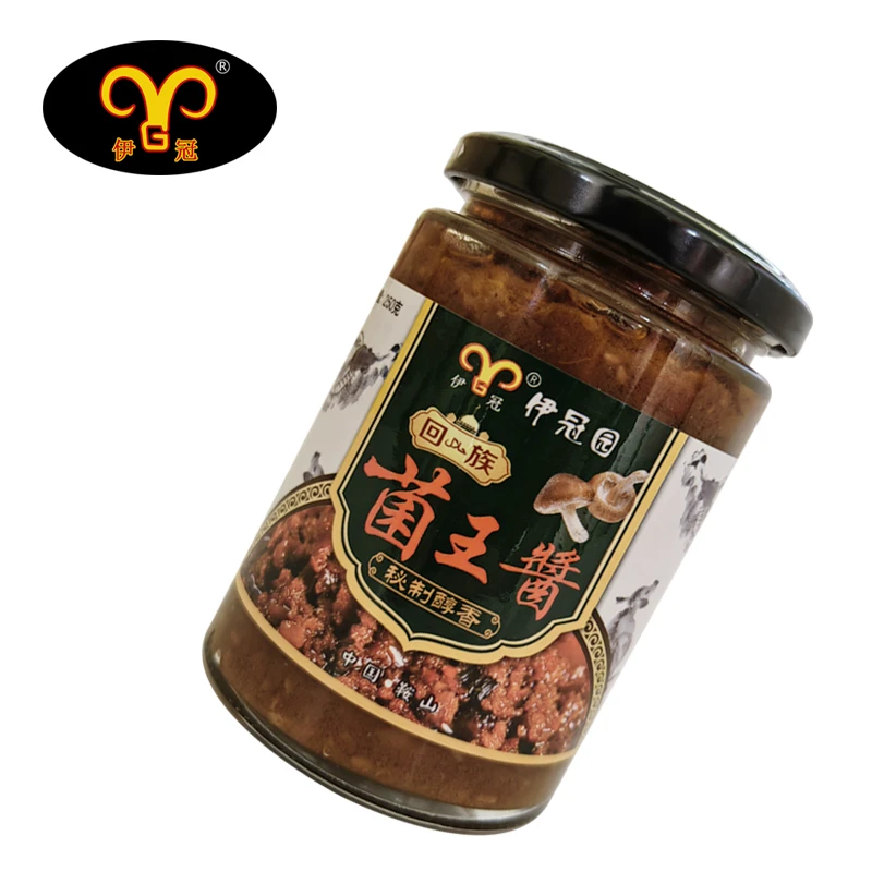 伊冠园菌王酱系列 蘑菇香菇酱蘸酱拌面酱
