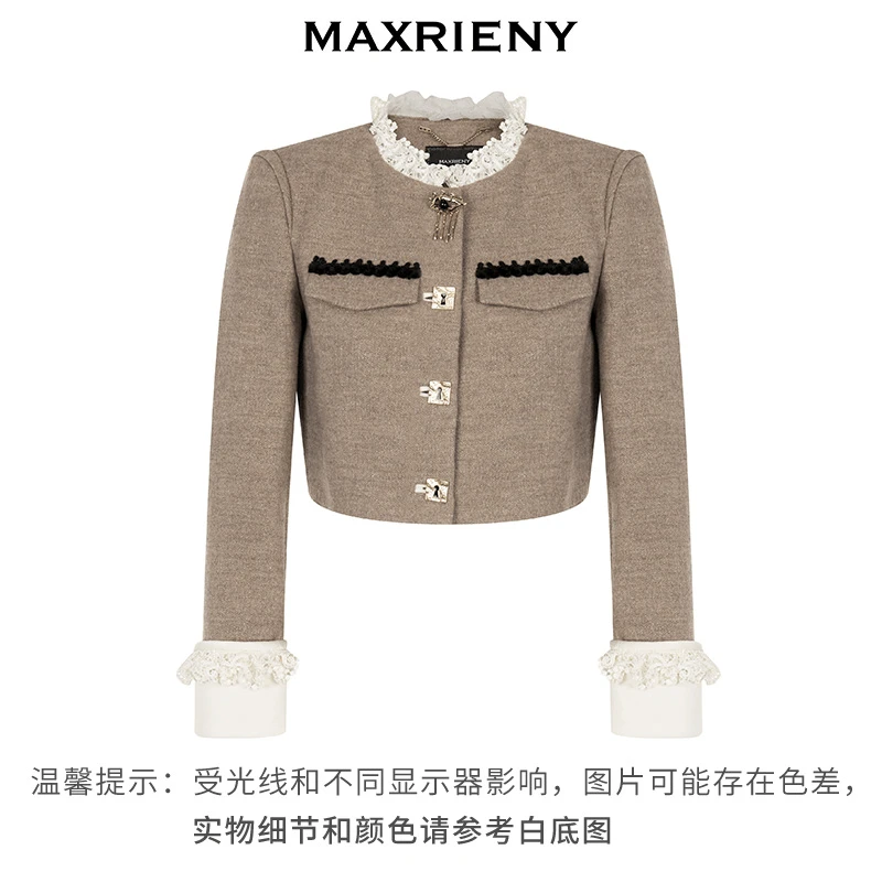 MAXRIENYMAXRIENY秋冬新款宫廷风骑马服外套citywarm