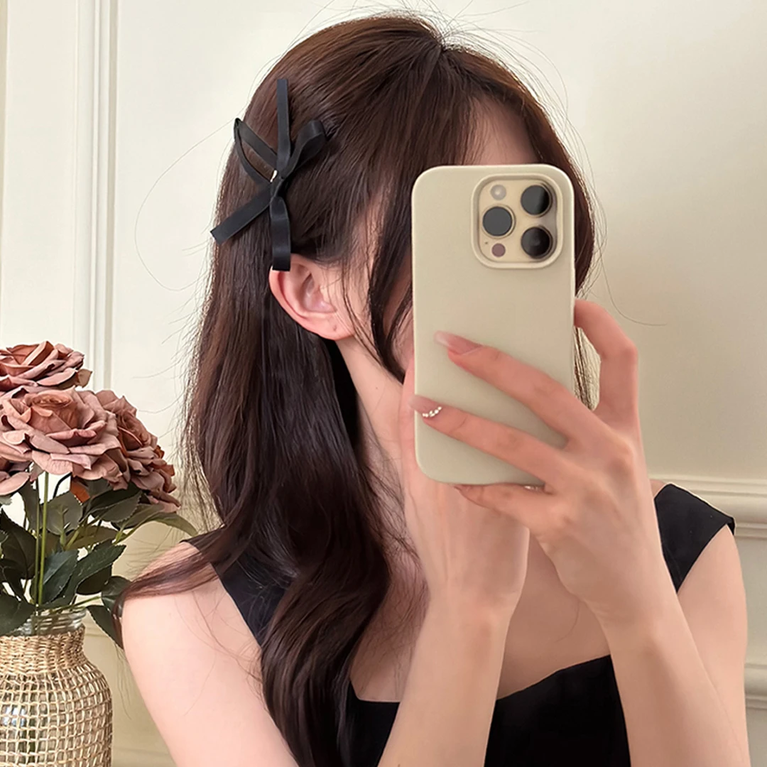 液态硅胶适用iphone16promax纯色苹果15手机壳16网红13全包保护套