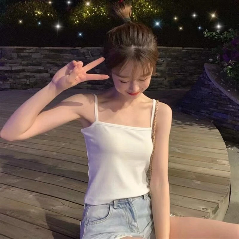 【杂款链接】背心吊带女纯欲风辣妹性感外穿内搭短款百搭小仙女