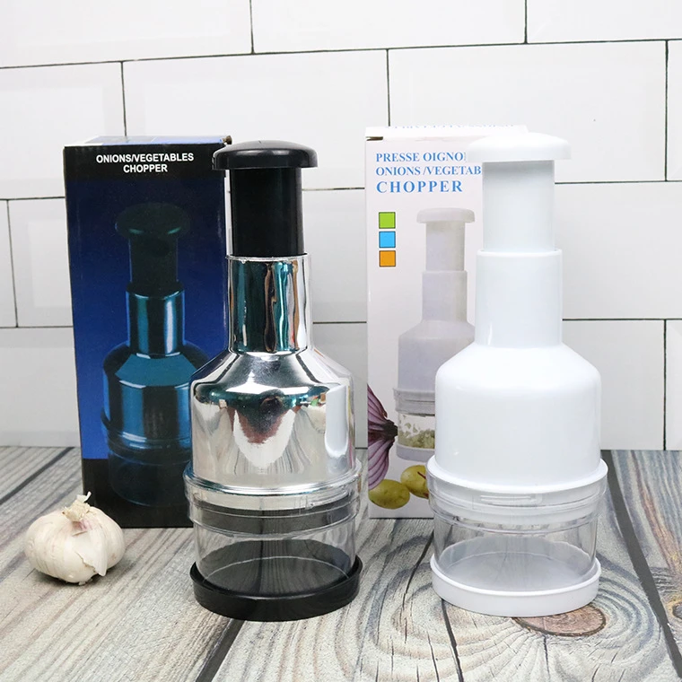 拍拍刀多功能切蒜器切菜器手动塑料厨房用品家用不锈钢捣蒜神器