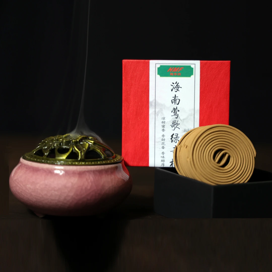CXSZ08008-海南沉香天然白棋楠精品好货盘香30克