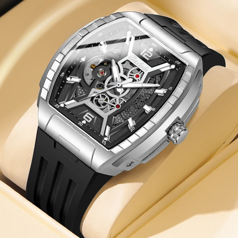 宾卡达（binkada）潮流百搭气质男士全自动机械腕表-6957