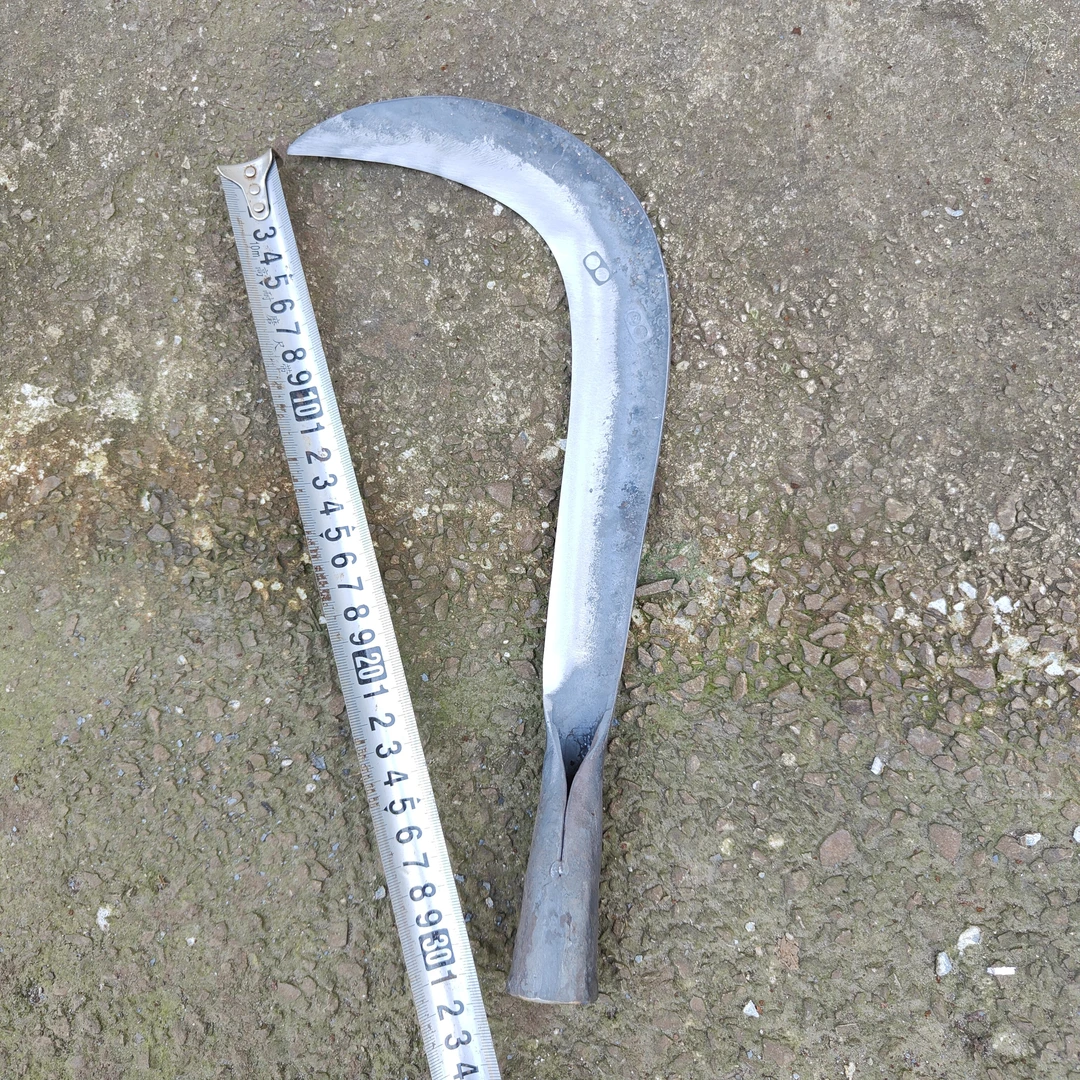 弹簧钢锻打割草农用弯刀