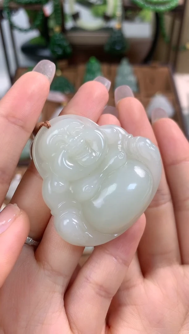 【闪购商品】和田玉颈饰未镶嵌吊坠45mm左右