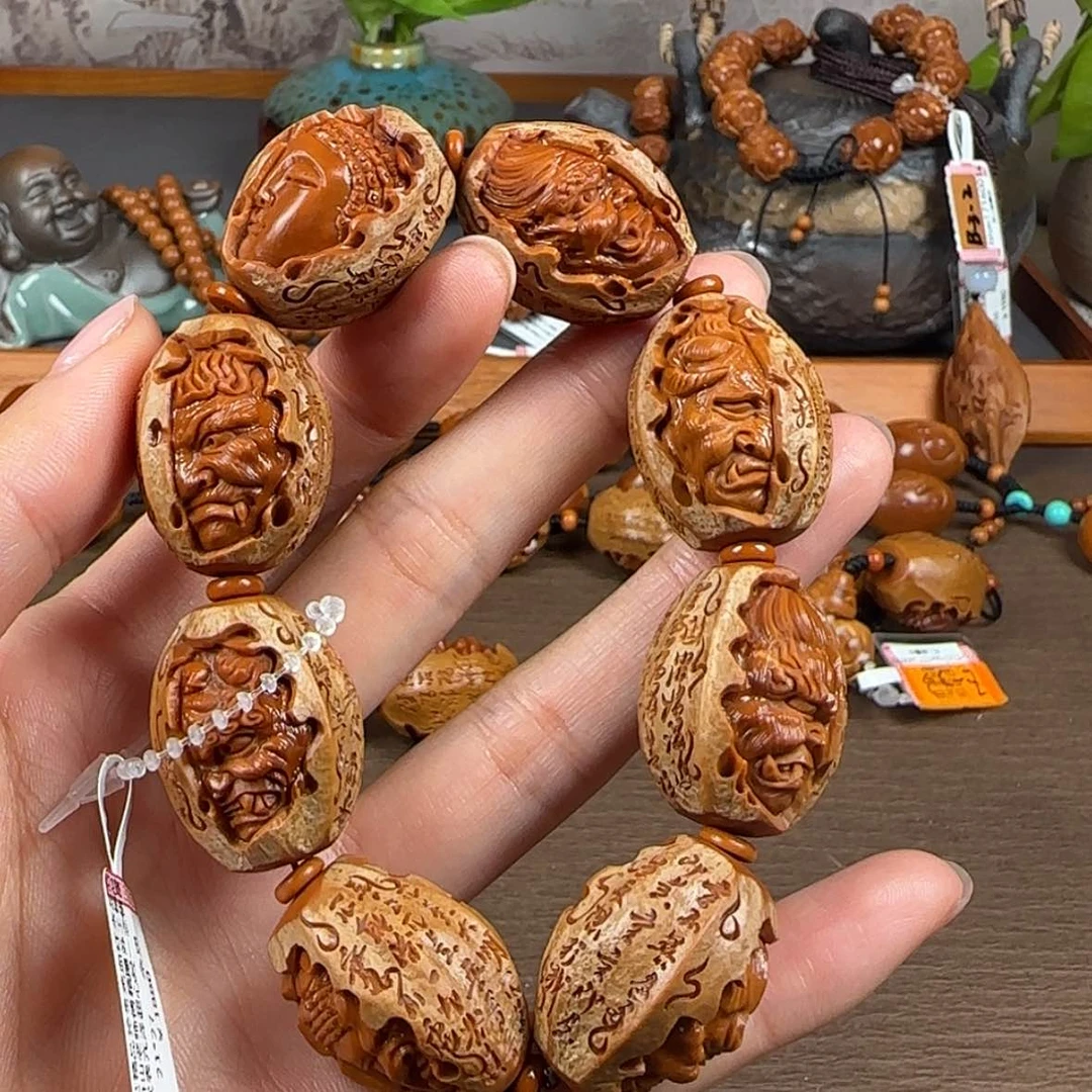 【闪购商品】橄榄核核雕平*