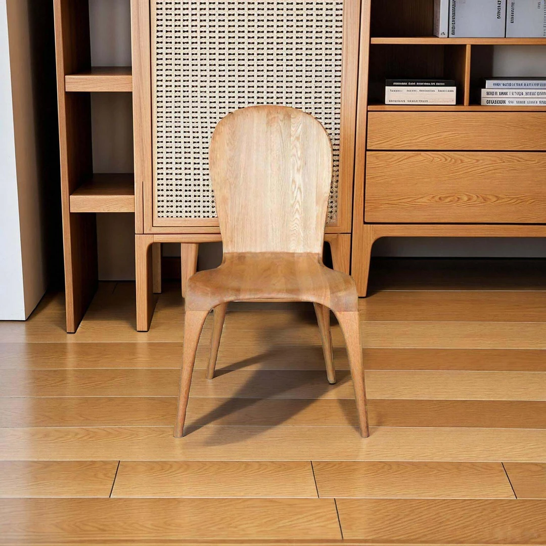 实木餐桌椅子家用餐椅原木休闲靠背椅餐厅吃饭喝茶凳子桌围炉