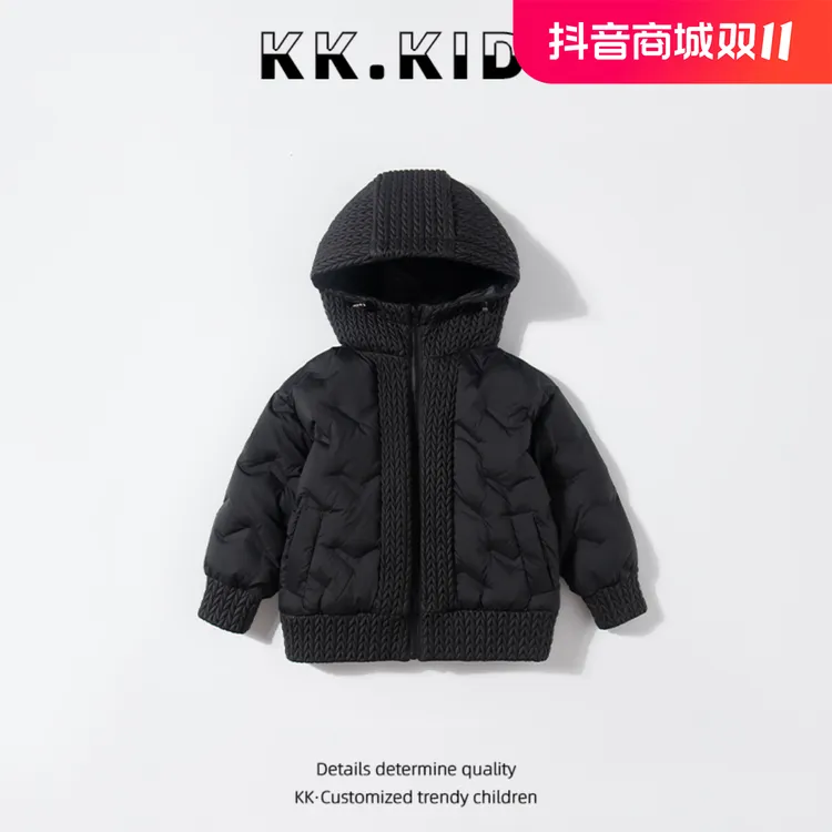 【羽绒服】男童女童加毛加厚羽绒服外套冬款-RF2463