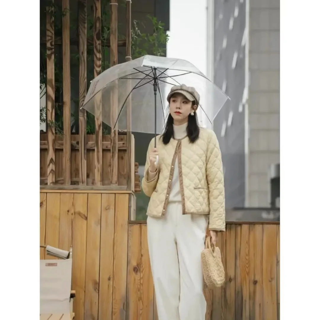 GIRDEAR/哥弟经典新中式时尚短款新雪丽高效暖绒棉服外套1400512