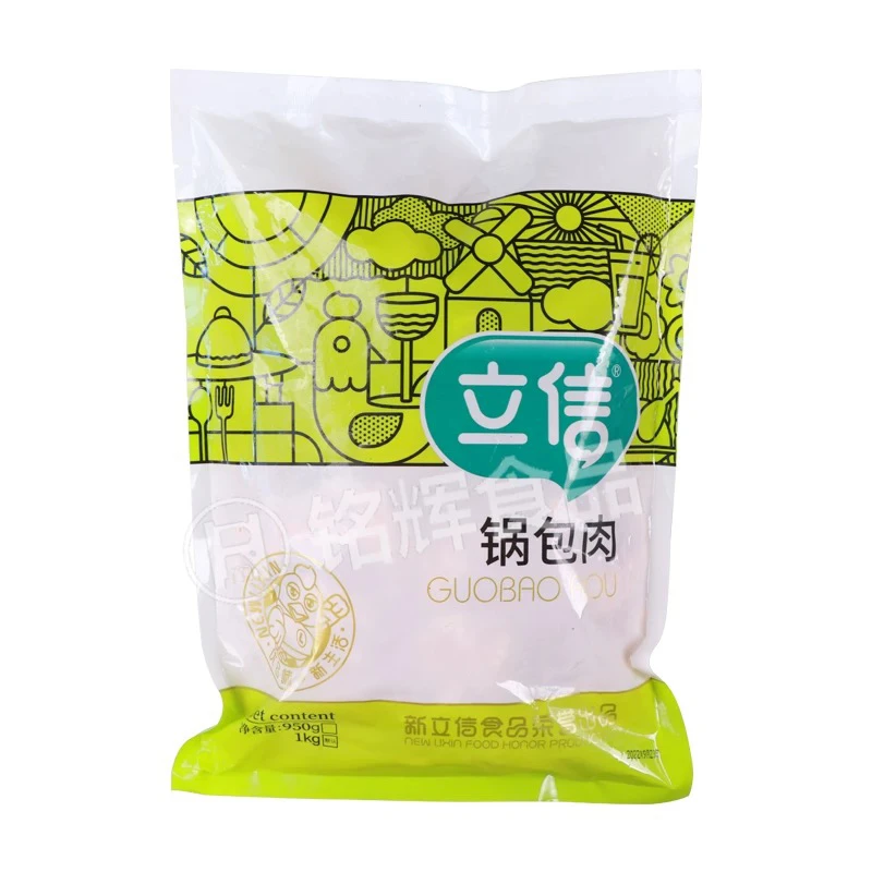 立信锅包肉1kg半成品油炸小吃酥肉鸡块炸鸡食堂食材冷冻食品