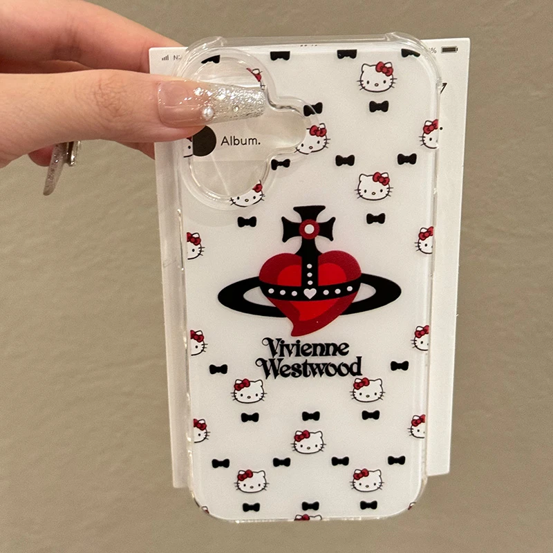 西太后凯蒂猫适用苹果16/15iphone/14promax手机壳12/11双层imd女