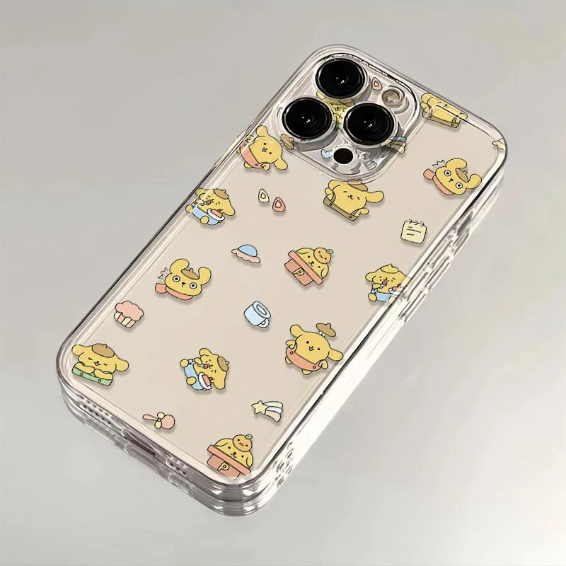 满屏布丁狗苹果oppo小米vivo华为iphone15pm太空14软13手机壳12