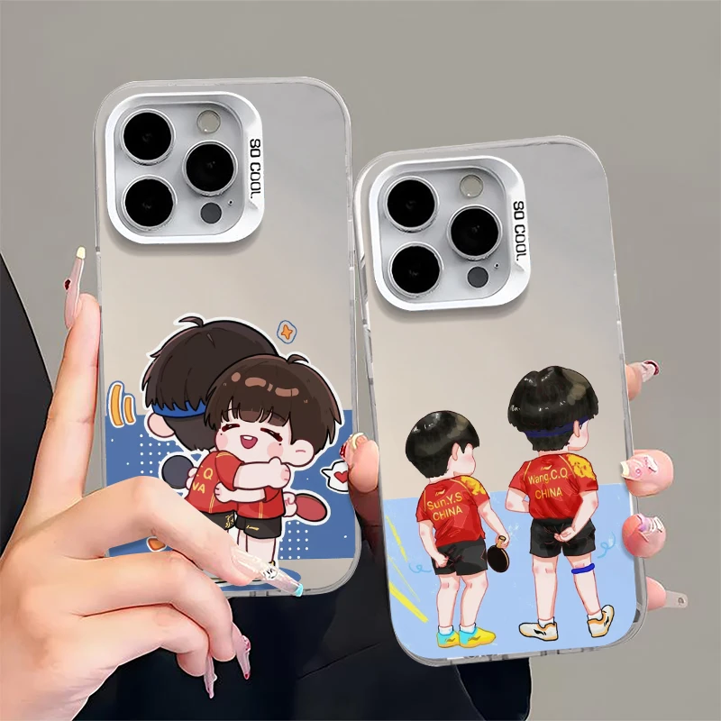 莎头拥抱适用苹果华为小米15iphone14promax手机壳13软12元气壳xs