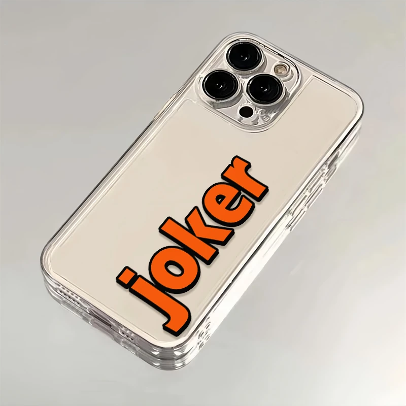 joker小丑苹果小米华为iPhone15/14promax手机壳13/12/11太空软壳