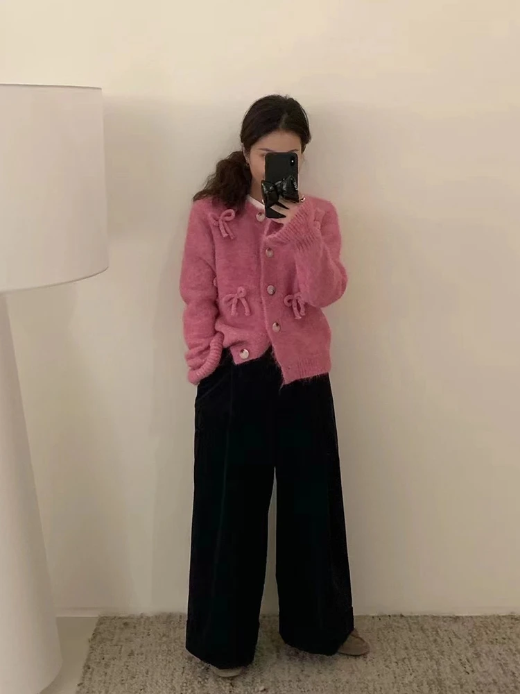 开衫小香风毛衣网红针织气质甜美秋冬甜美ins百搭ins时尚韩版温柔