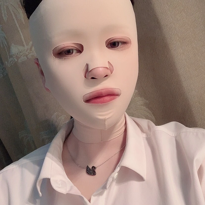 防护面罩V脸面罩面雕塑形法令纹抬头纹双下巴提拉紧致