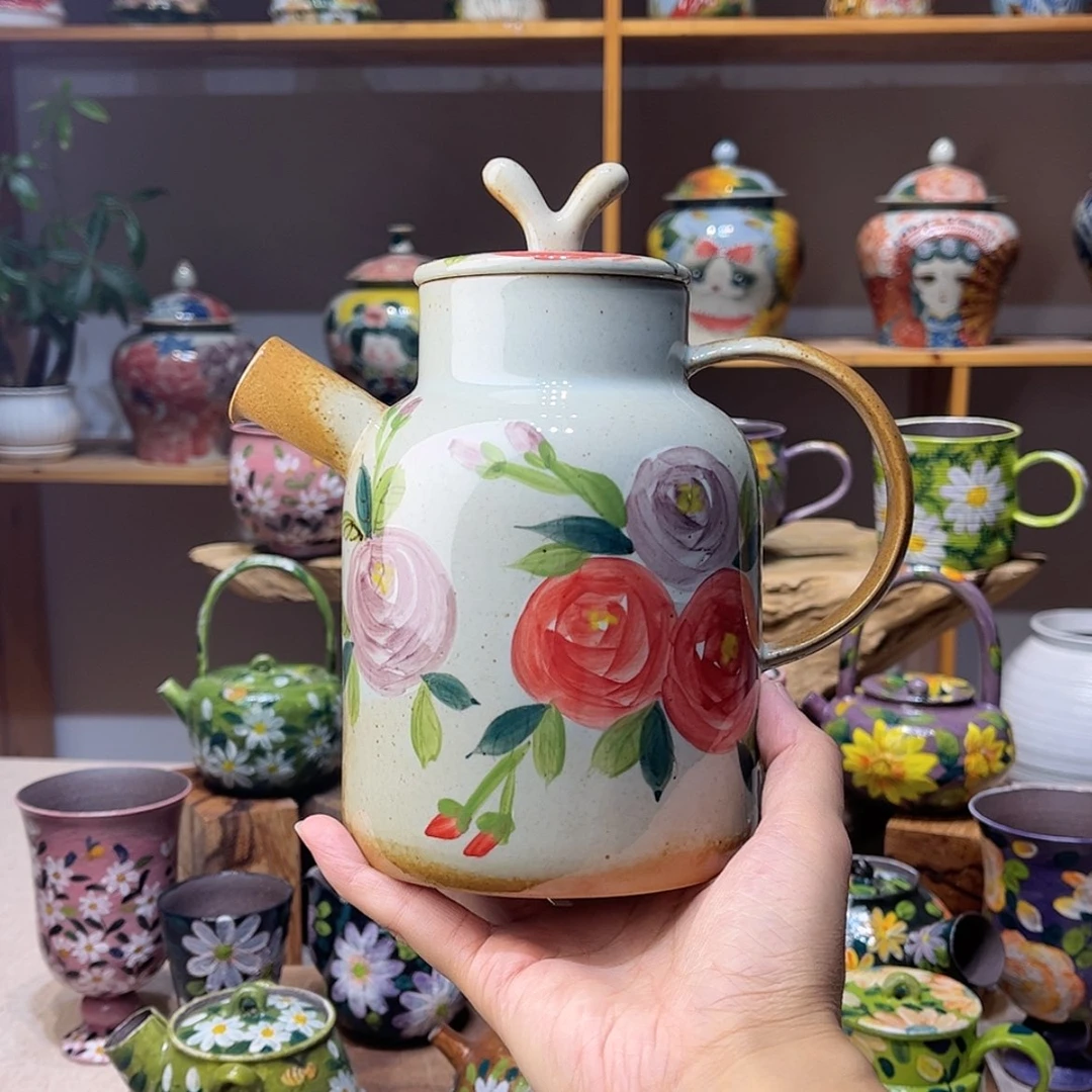 【闪购商品】瓷片578 手工手绘釉下彩