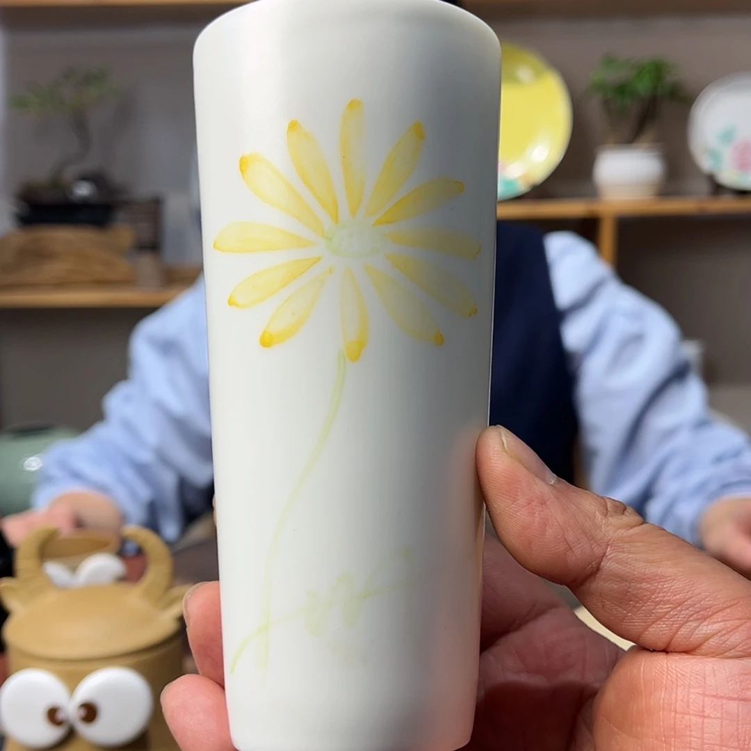 【闪购商品】陶瓷瓷片水杯01