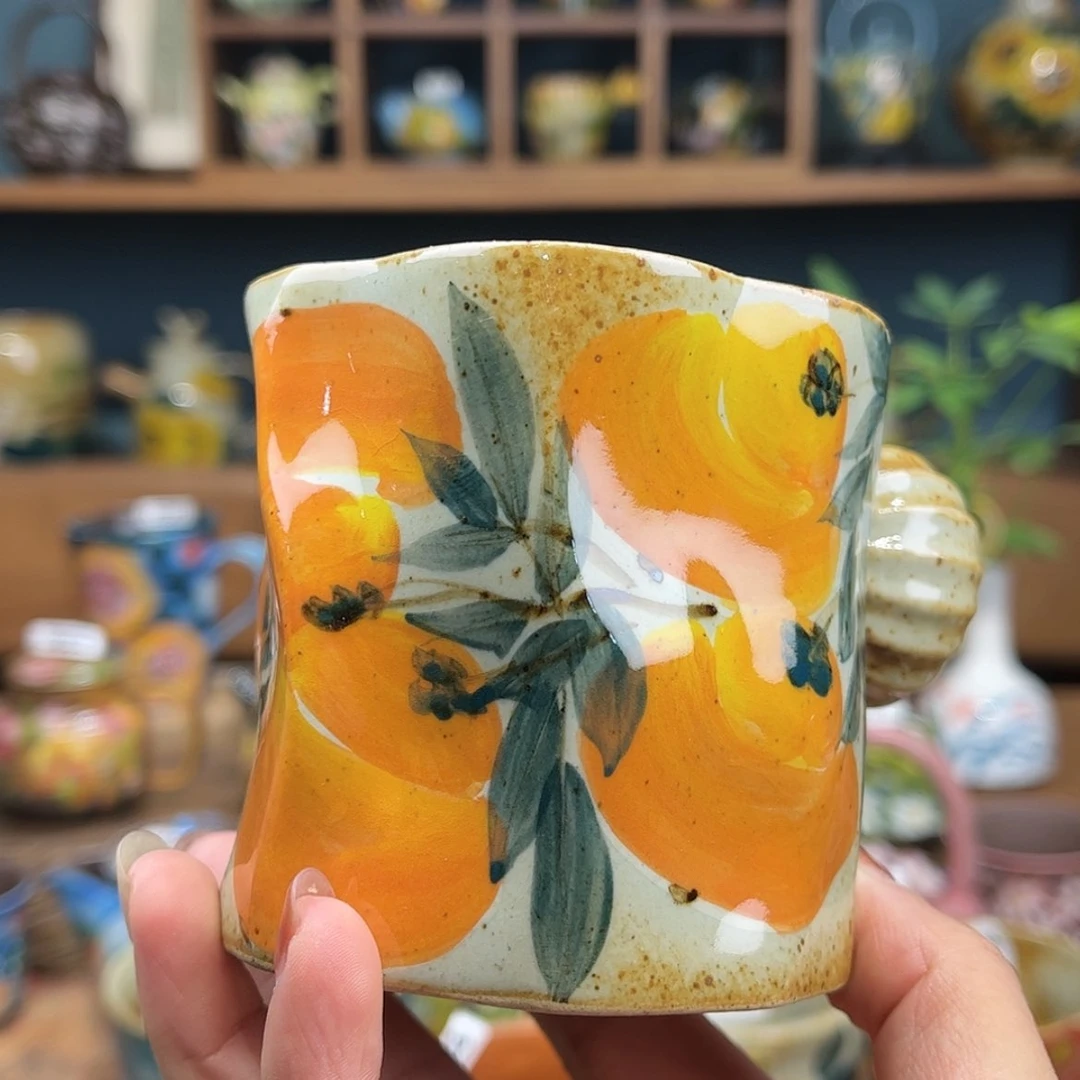 【闪购商品】瓷片232 手工手绘釉下彩