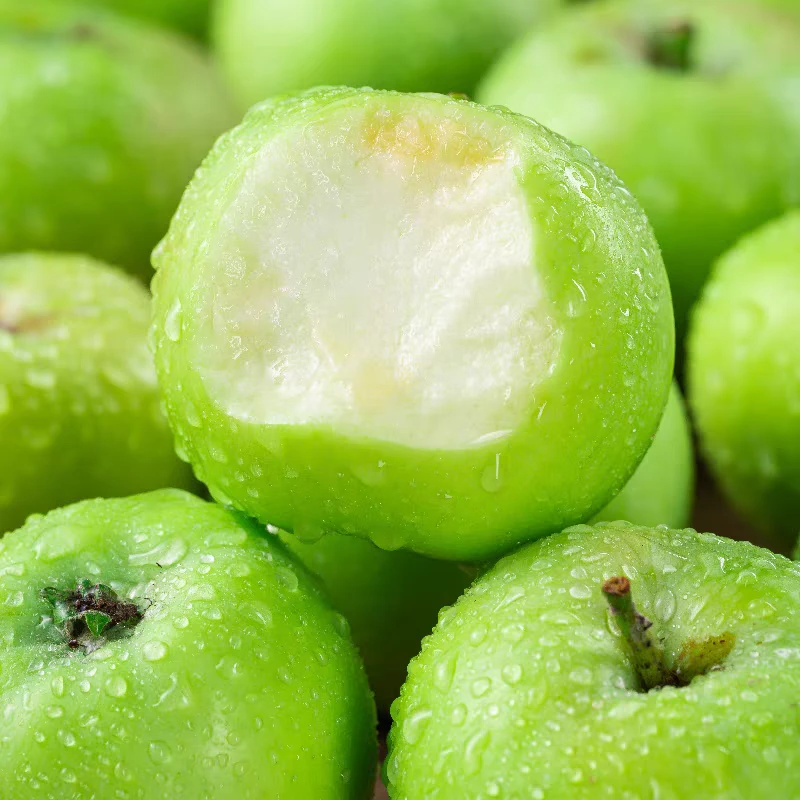 青苹果新鲜水果3-8.5斤绿小萍果孕妇水果酸脆甜玉林整箱当季水果