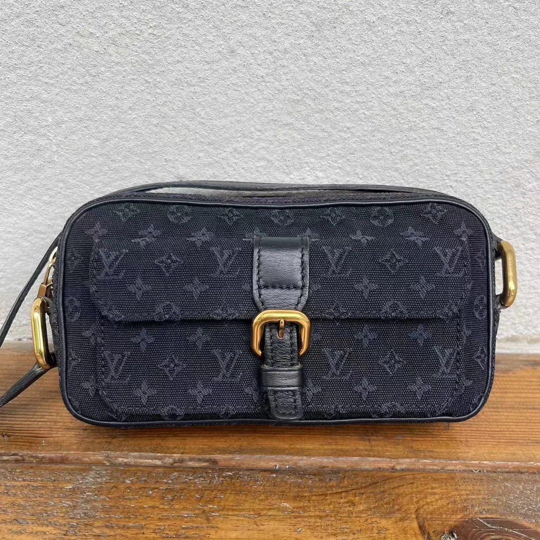 95新 LouisVuitton/路易威登 热门蓝丹宁相机包 斜挎包男士包