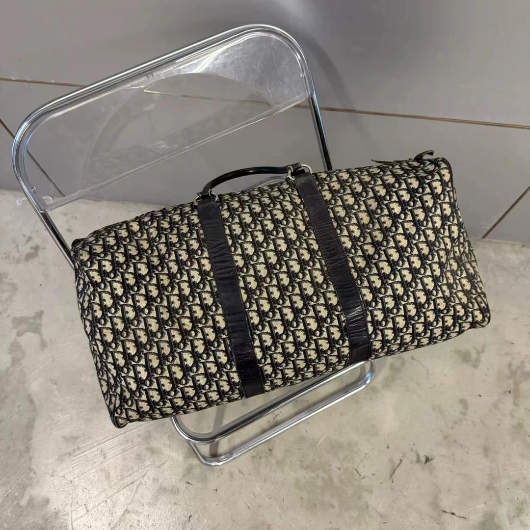 95新 DIOR/迪奥 经典老花 时尚托特包 男士包 健身包旅行包