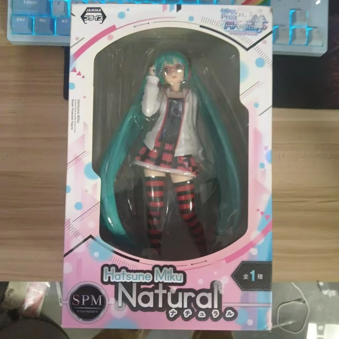 初音未来 眼镜娘 手办 全新 世嘉