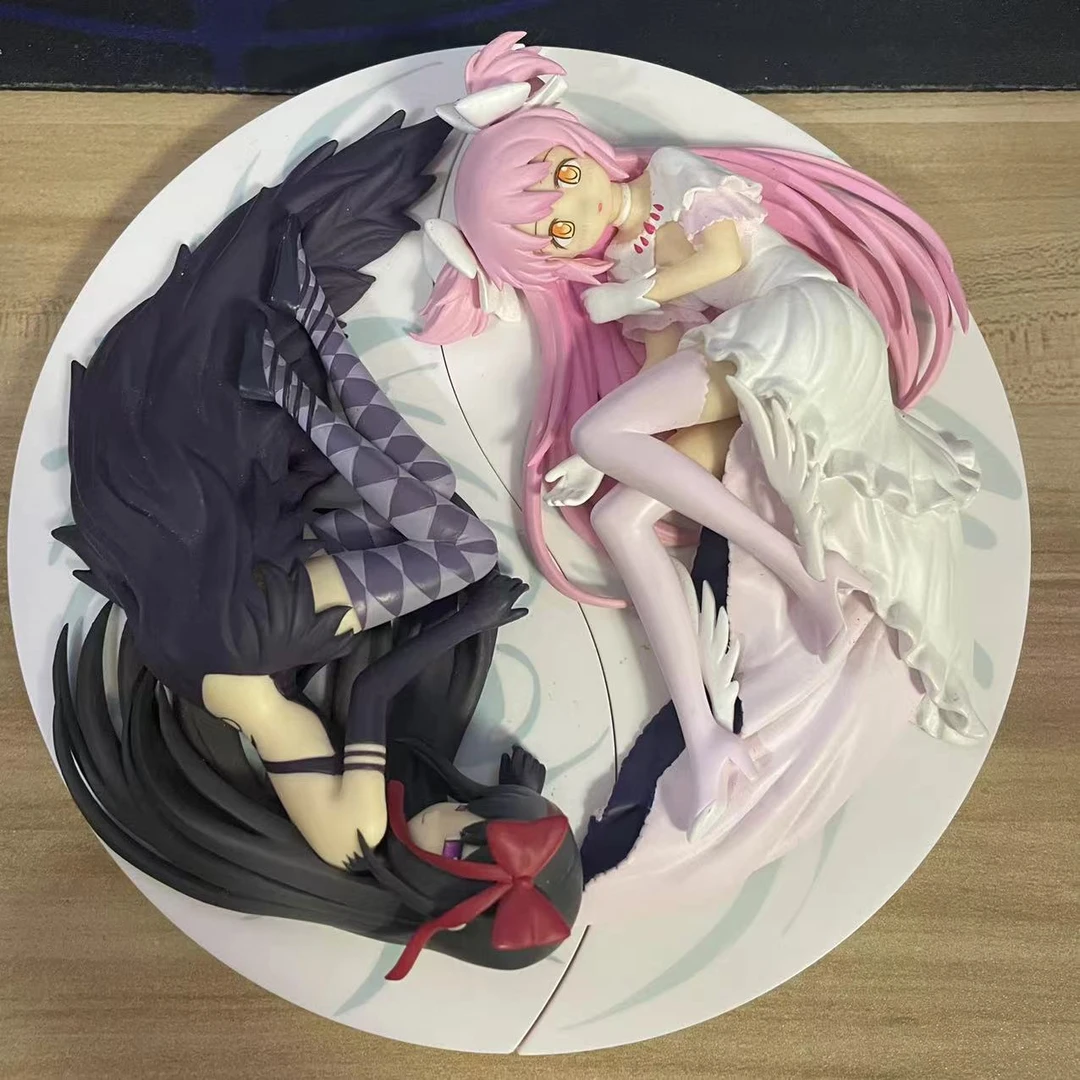 圆神 魔焰 躺姿 睁眼 手办 魔法少女小圆