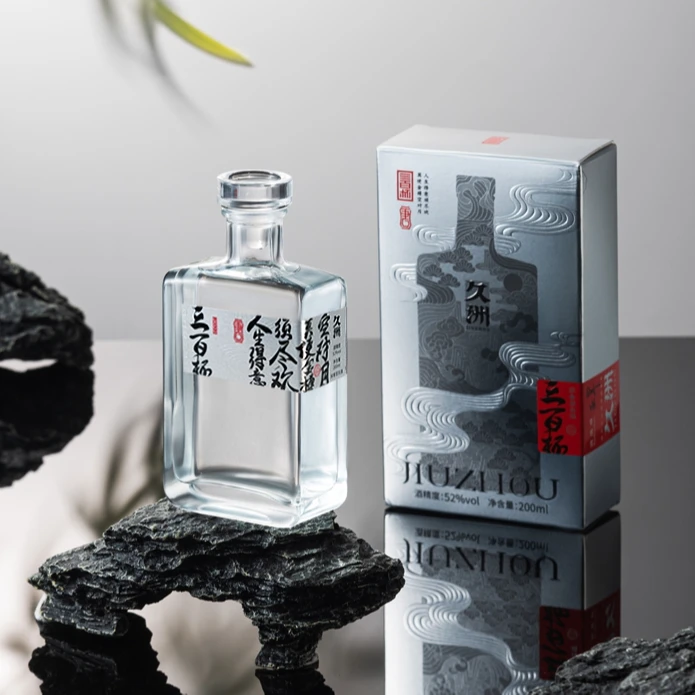 久洲【唐·三百杯】200ml mini浓香型白酒纯粮食真年份酒52度200ML