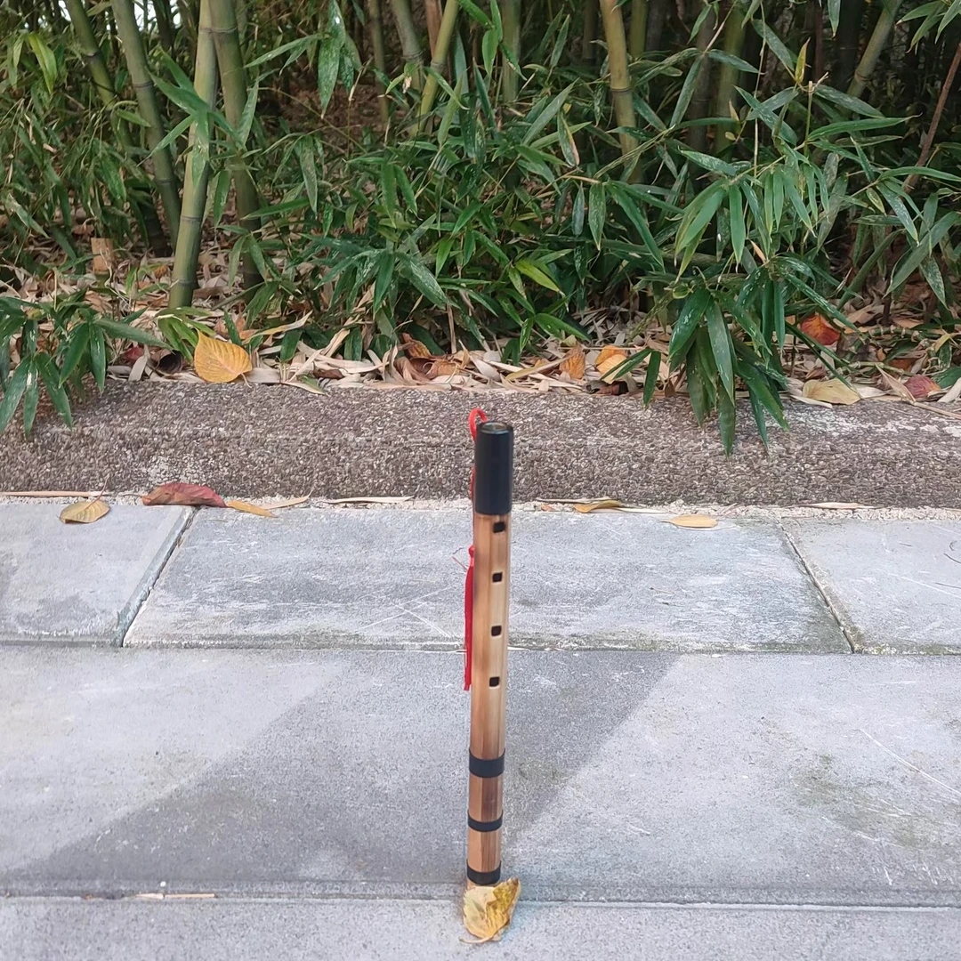 笛子  佤族民族民间濒危乐器佤核咯手工制作