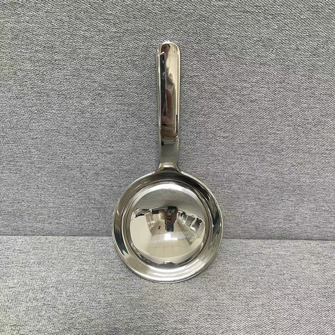 10-024 Chockmen 不锈钢家用大圆勺 韩式短柄汤勺