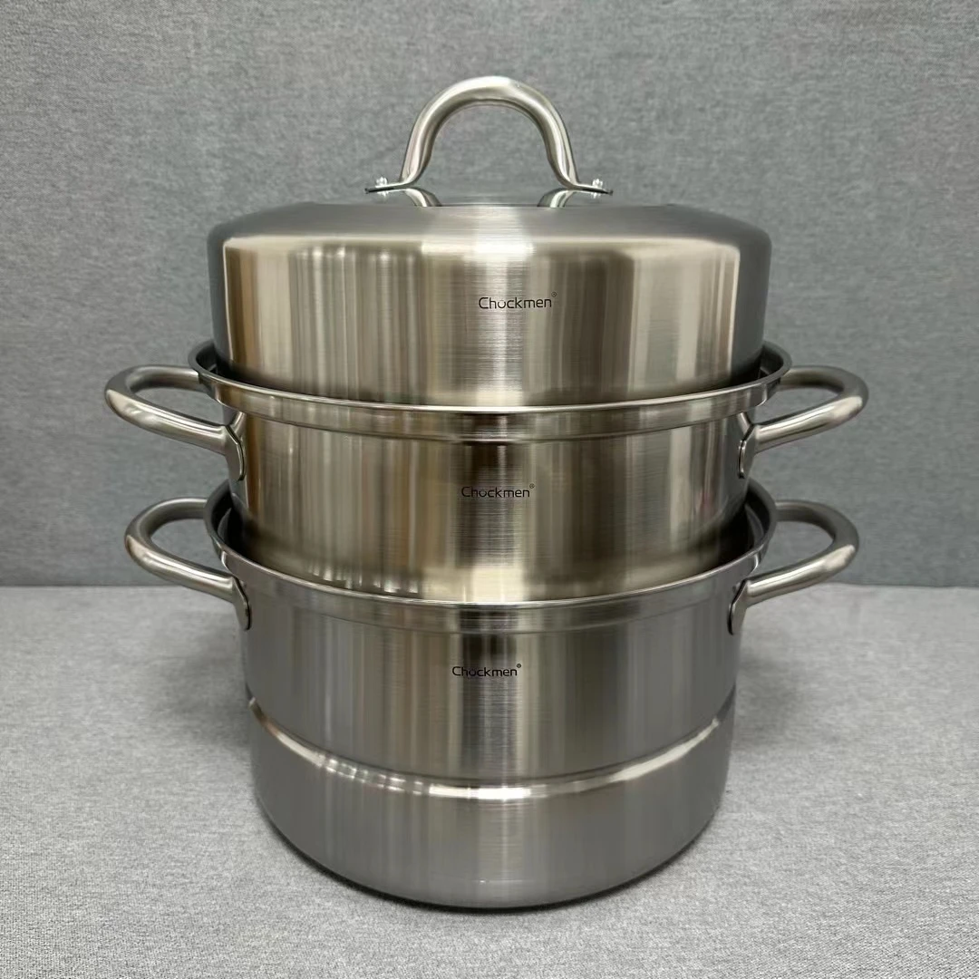14-006 Chockmen 不锈钢蒸锅 口径28CM 整锅重约4.85KG