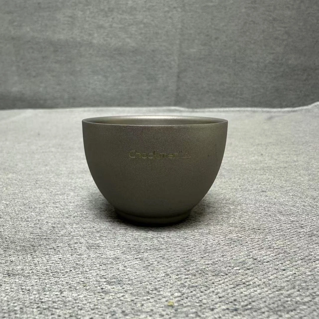 1-019 Chockmen 纯钛茶杯 六件套 5.5*4CM