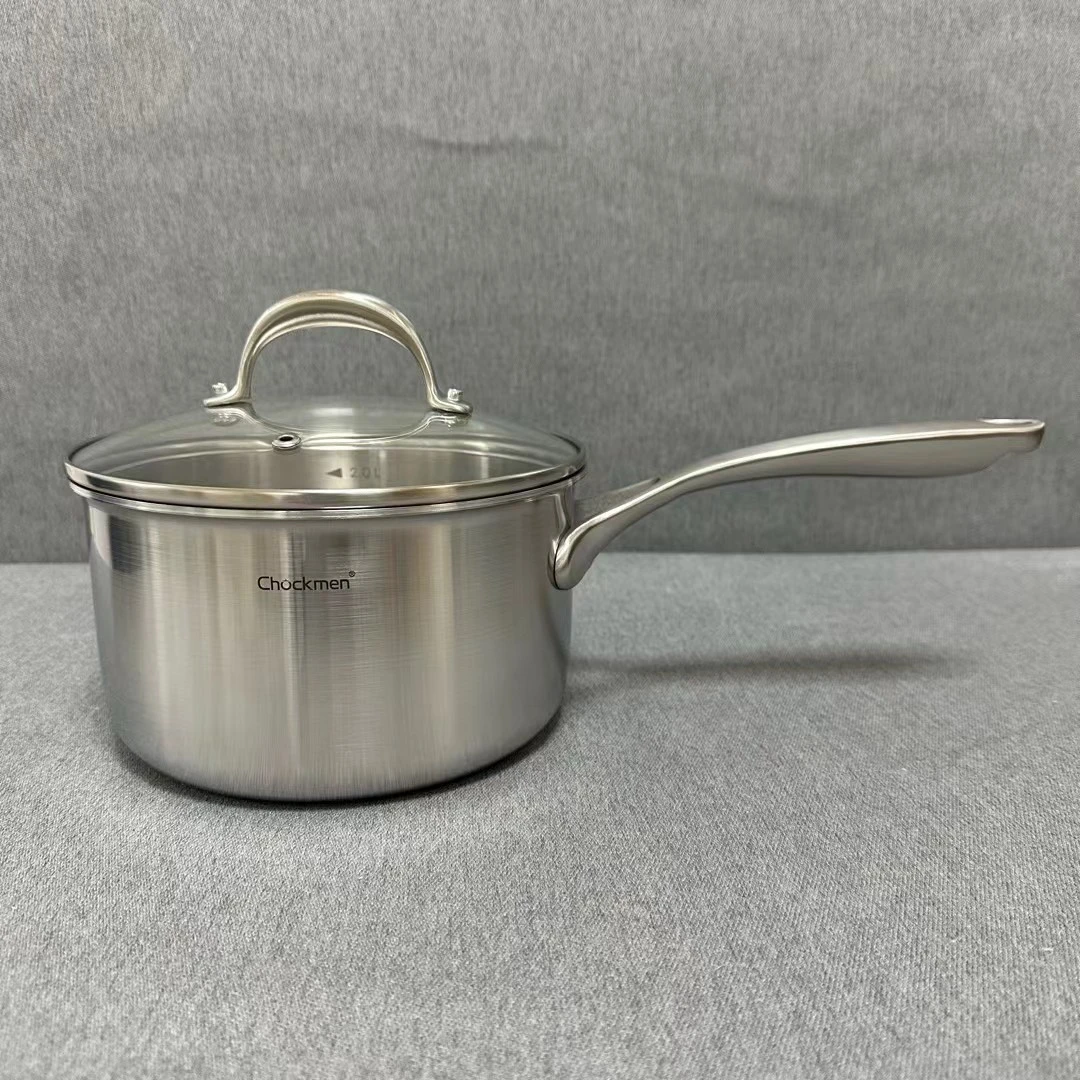 7-102 ChockMen不锈钢单柄奶锅18*10.5CM  重约1.5KG