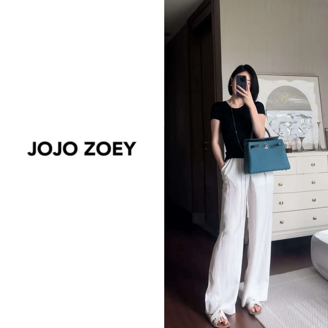JOJO ZOEY【清仓NO退换】~T恤时尚百搭基础纯色打底dx-2331