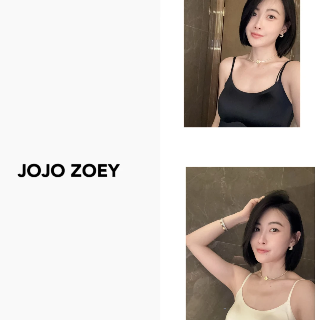 JOJO ZOEY桑蚕丝丝滑美背时尚百搭简约吊带bx-2464