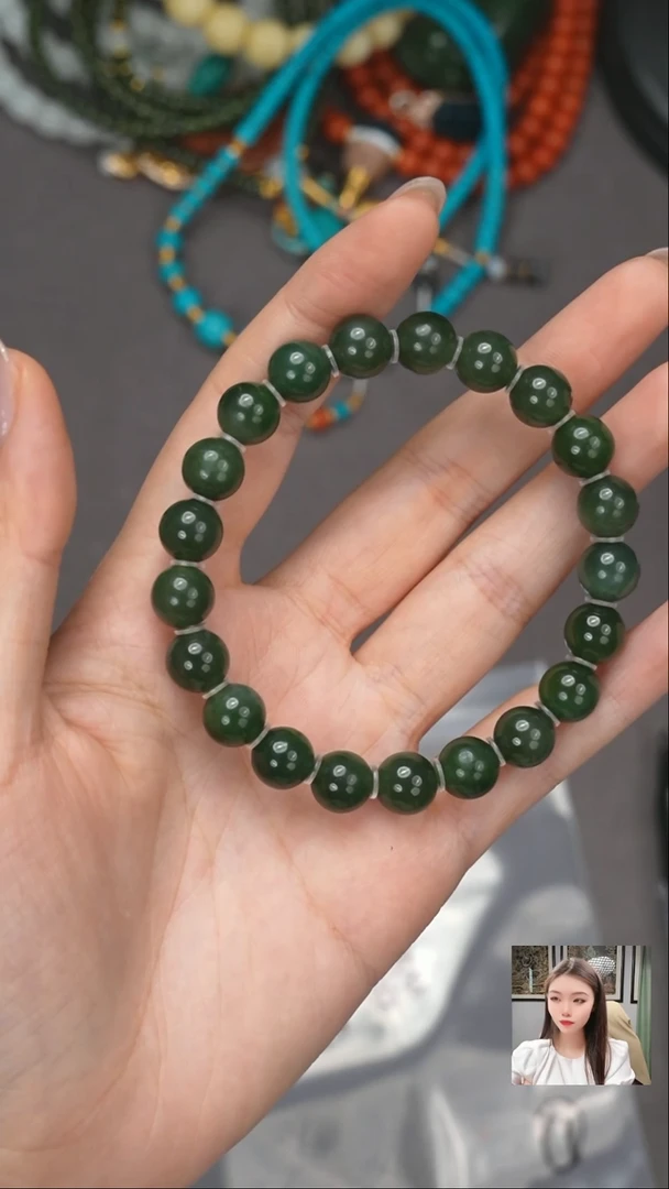 【闪购商品】和田玉（碧玉）手串未镶嵌1111111111111