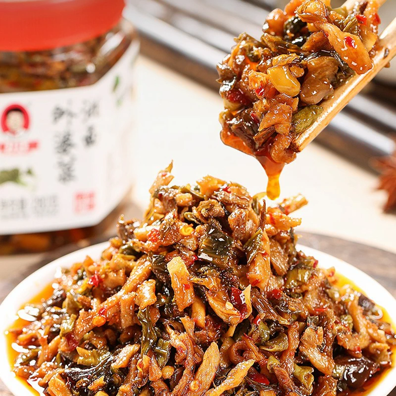 湘西外婆菜2瓶湖南风味下饭菜开胃咸菜萝卜干豆角雪里红