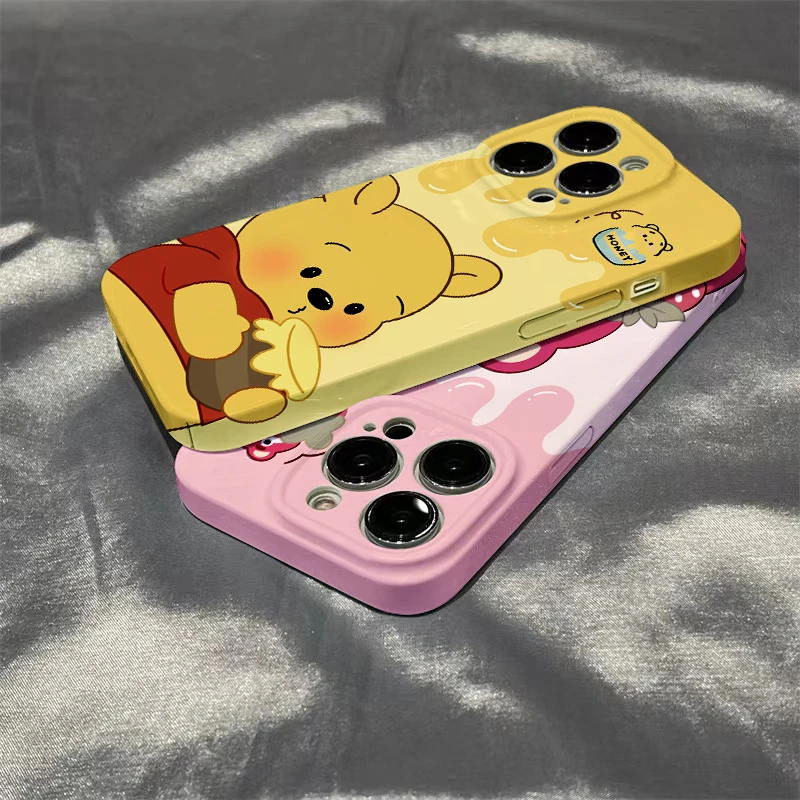 日韩ins卡通可爱菲林壳苹果13promax手机壳iPhone15全包12硬壳11