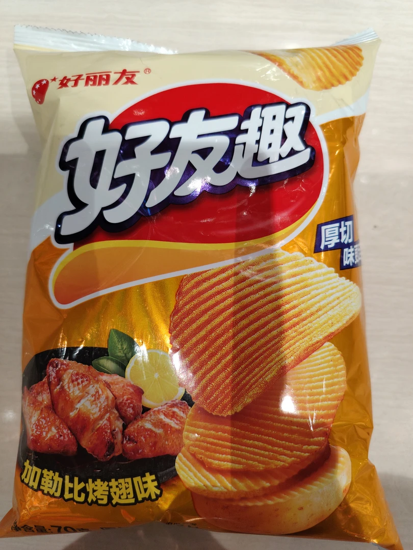 好丽友好友趣加勒比烤翅味70g