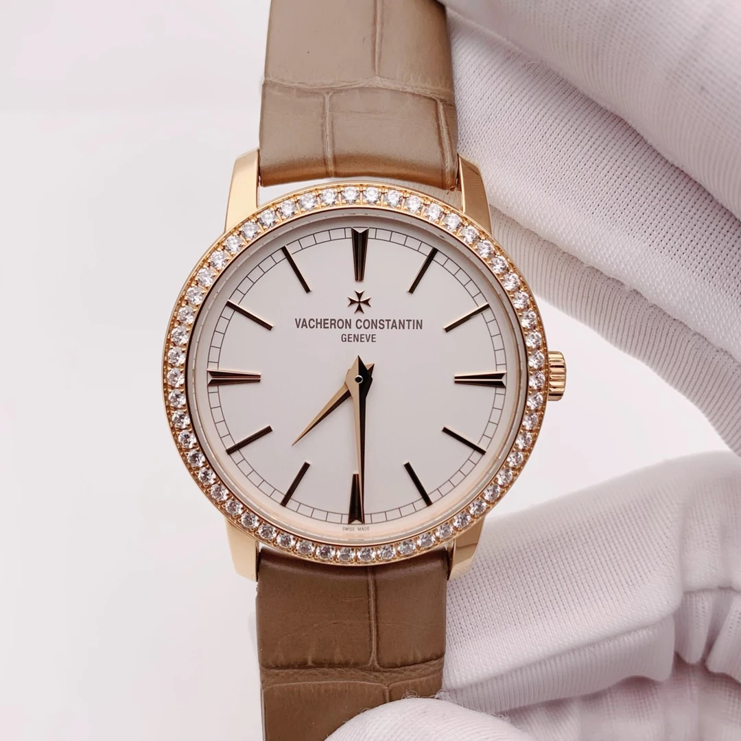 99新 Vacheron Constantin/江诗丹顿 原钻金表｜2023年全套｜33mm
