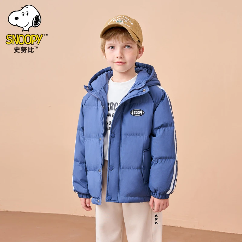 史努比新款儿童面包羽绒服加厚连帽外套FJ5029-NZB