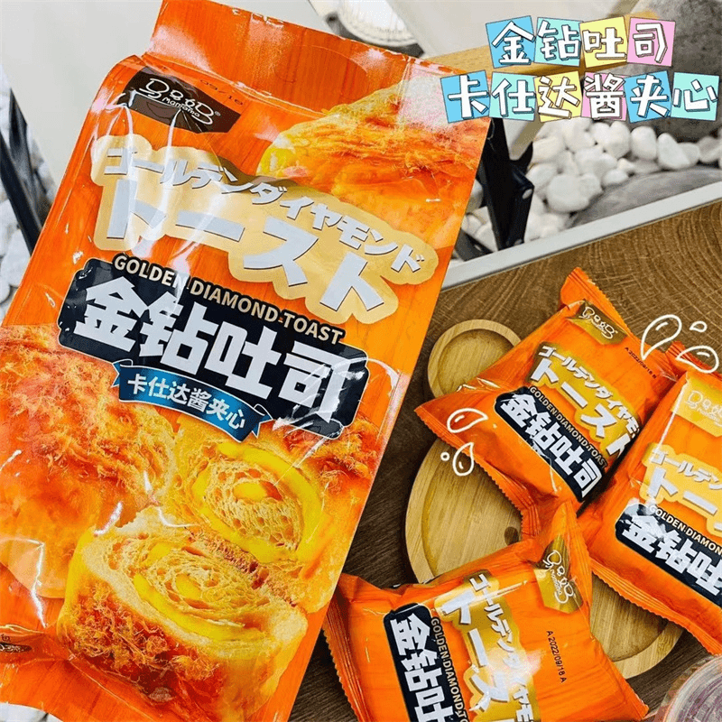 马马妈金钻吐司袋装肉松夹心早餐面包蛋糕点心代餐零食品糕点