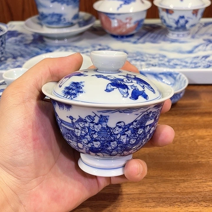 徐冬贵老师作品 百子图