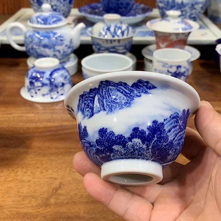 国家一级美术师刘贤涛老师青花