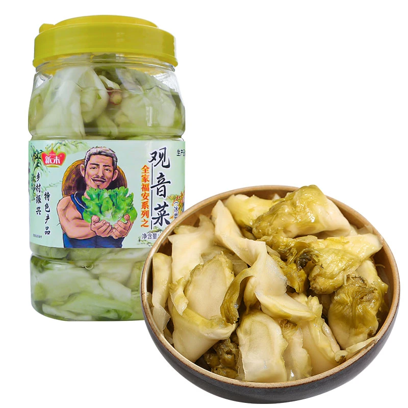 新未观音菜娃娃泡菜568g脆嫩菜芥菜福建福安特产爽口下饭鲜脆腌榨