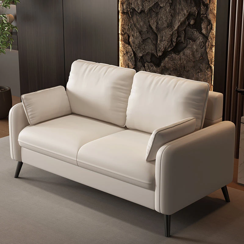 沙发小户型客厅轻奢卧室公寓出租房服装店美发店休息区双人小沙发