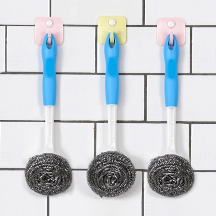 芳草地刷锅神器厨房洗锅刷子长柄清洁刷洗碗刷强劲去污家用可挂式