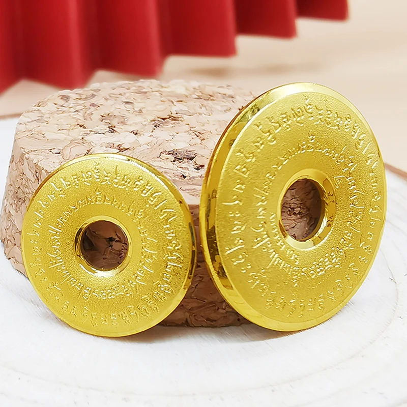 佐禧佑福足金9999六字真言金币生日礼物员工福利