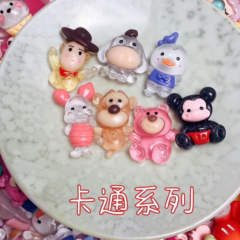 【直播拆】迪士妮系列盲袋盲盒DIY树脂配件 手工摆件 装饰玩具树脂